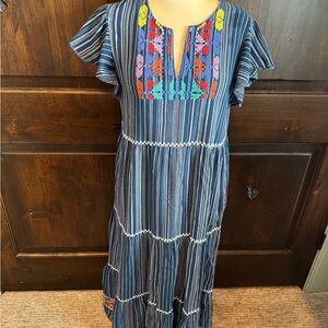 Embroidered Laia dress from Anthropologie